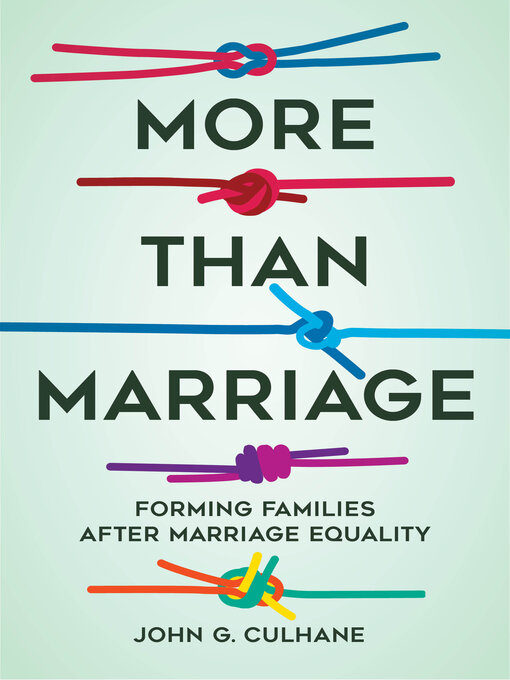 Title details for More Than Marriage by John G. Culhane - Available